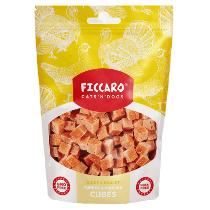 Ficcaro Kalkun Og Kylling Cubes