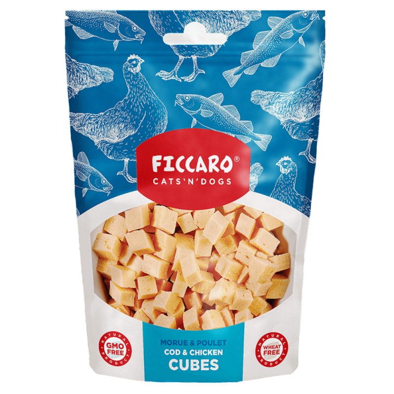 Ficcaro Torsk Og Kylling Cubes